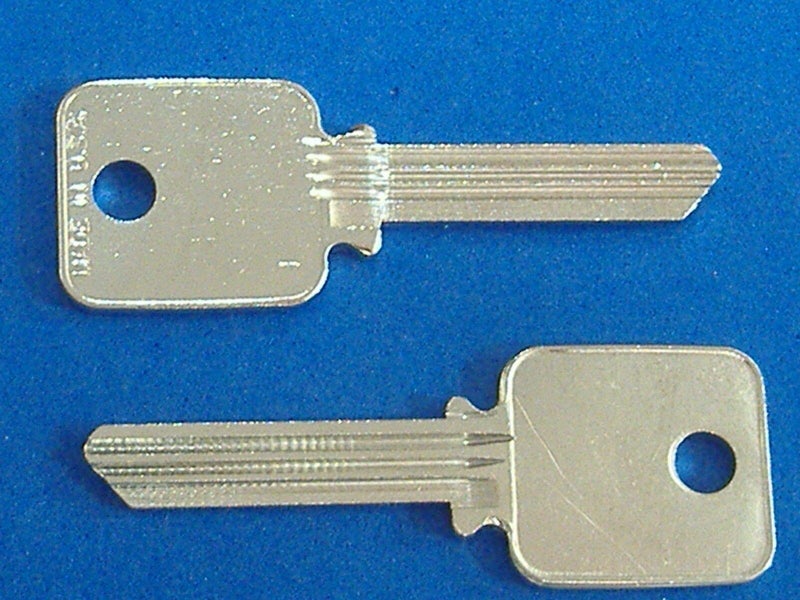 CUTE 4 U Two Key Blanks FIT MEDECO Locks #A1638 BIAXIAL G3 Keyway 6-PIN - Image 1